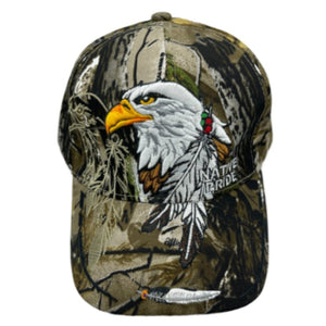 Native Pride American Dreamcatcher Indian Embroidered Cap Hat - Buckles.Biz