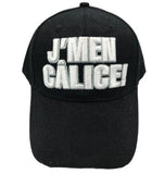 New J'men Calice Embroidered Cap Hat Black Casquette Chapeau - Buckles.Biz