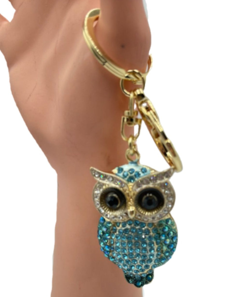 Owl Keychain Pendent Handbag Pendant Car Key Chains Charm - Buckles.Biz