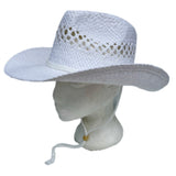 Paper Straw Cowboy Hat Men Women Western Cowgirl - Buckles.Biz