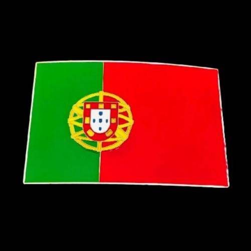 Portugal Portuguese Portuguesa Flag Belt Buckles Boucle de Ceinture Pays - Buckles.Biz