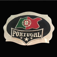 Portugal Portuguese Portuguesa Flag Cool Belt Buckles - Buckles.Biz