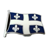 Quebec Drapeau Quebecois Fleur D'lys Flags Belt Buckles - Buckles.Biz