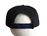 Quebec Flag Canada Fleur De Lys Hat Cap Baseball Black Chapeau Casquette - Buckles.Biz
