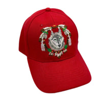 Red Indian Pride Dream Catcher With Feathers Wolf Hat Cap - Buckles.Biz