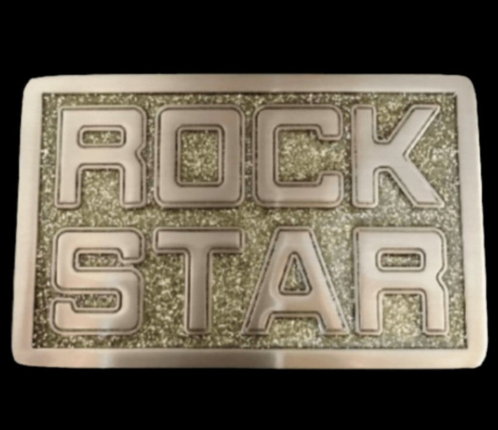Rock Stars Belt Buckle Musician Music Rockstar Clothing Accessory Fashion Buckles - Buckles.Biz