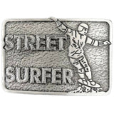 Skateboarder Belt Buckle Skateboards Street Surfer Sports Skateboarding Buckles - Buckles.Biz