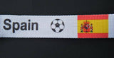 Spain Spanish Flag Soccer Ball Fashion Unisex Belt & Buckle - Buckles.Biz