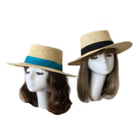 Summer Straw Hat Women Ladies Wide Brim Beach Fashion Hat Sun - Buckles.Biz