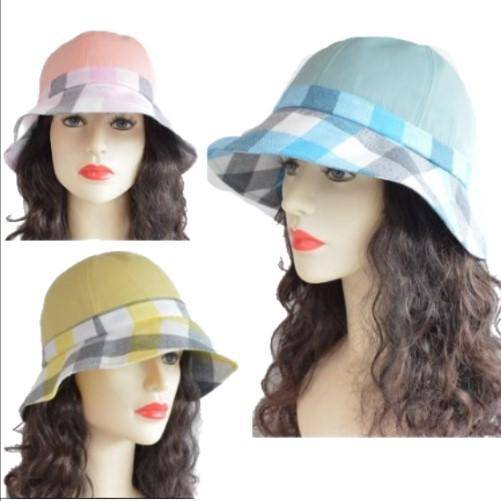 Sun Hats Cap Women Wide Brim Cotton Comfort Gardening Sun Protection Hat - Buckles.Biz