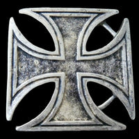 Templar Cross Belt Buckle Templars Crusade Iron Gothic Crosses Buckles Belts - Buckles.Biz