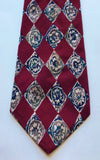 Terruzzi Hand Made Italian Design Classy 100% Polyester Men's Necktie Tie Ties - Buckles.Biz