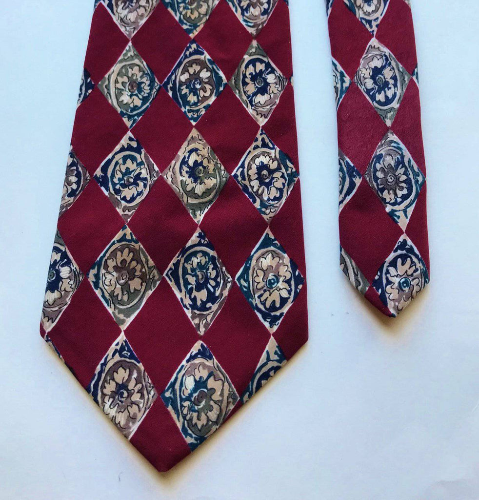 Terruzzi Hand Made Italian Design Classy 100% Polyester Men's Necktie Tie Ties - Buckles.Biz