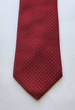 Tip Top Red Design Classy Sharp Fancy 100% Polyester Men's Neck Tie Ties - Buckles.Biz