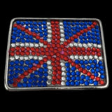 Union Jack British Patriotic United Kingdom Flag Belt Buckle - Buckles.Biz
