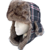 Unisex Winter Fashion Aviator Trooper Earflap Warm Russian Ski Hats Fur Bomber - Buckles.Biz