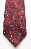 Vintage Castel Monsieur Floral Fashion Men's Tie Necktie Material - Buckles.Biz