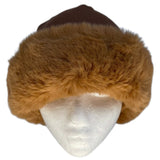 Warm Fashion Style Women's Faux Fur Cossack Style Winter Hat - Cool Belt Buckles Shop - Buckles.Biz