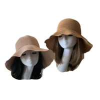 Women Paper Beach Hat Sun Protection Summer Straw Caps Fashion Sun Cover - Buckles.Biz