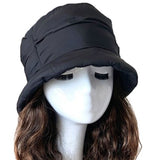 Women Soft Warm Winter Quilted Bucket Hat Foldable Crushable Cap New - Buckles.Biz
