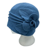 Women's Vintage Gatsby Style Wool Bucket Cloche Beanies Beret Winter Hats - Cool Belt Buckles Shop - Buckles.Biz