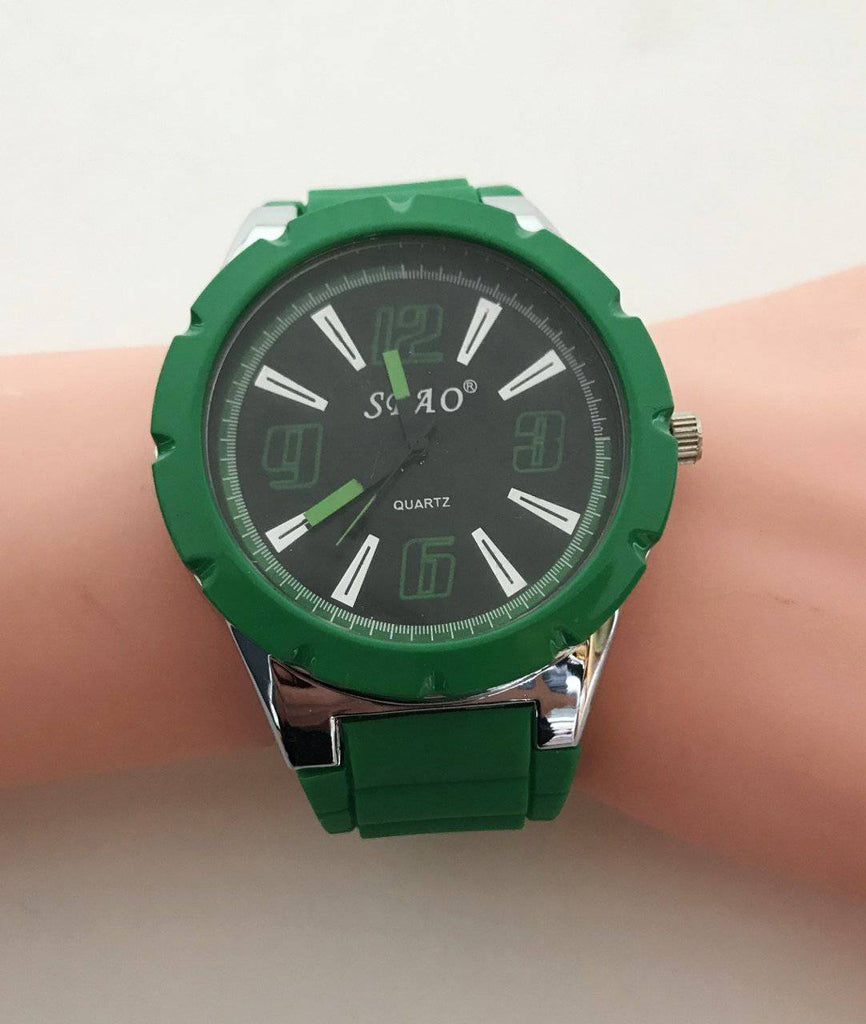 Wristwatch Fashion Trendy Silicone Unisex Wrist Watch - Buckles BIZZ