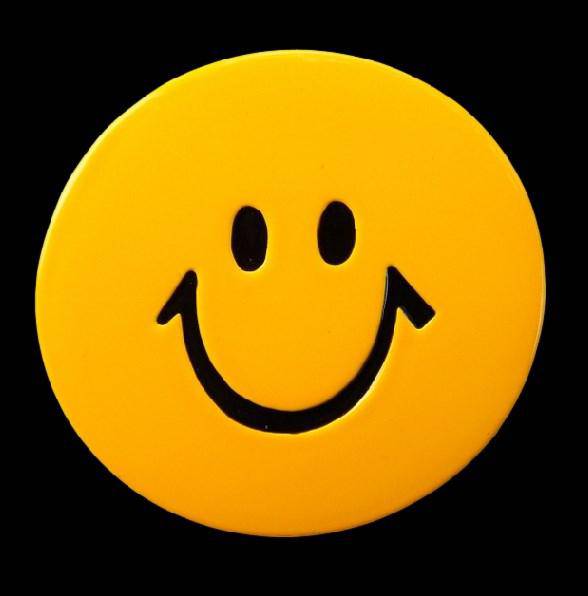 Yellow Smiling Sun Happy Smile Face Belt Buckle - Buckles.Biz